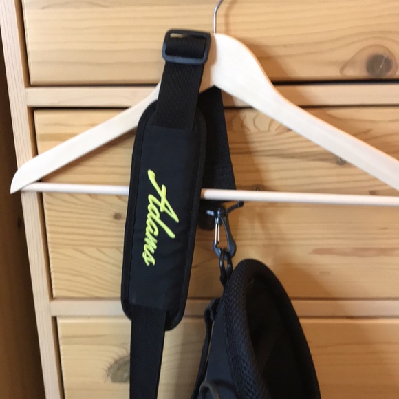 Adams Golf CA 1402 Sunday Bag (Black/Grey, 6.5" 2-way top) Golf - Picture 3 of 12